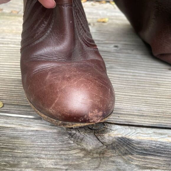 Miss sixty brown high leather boots size 37 - Picture 3 of 16